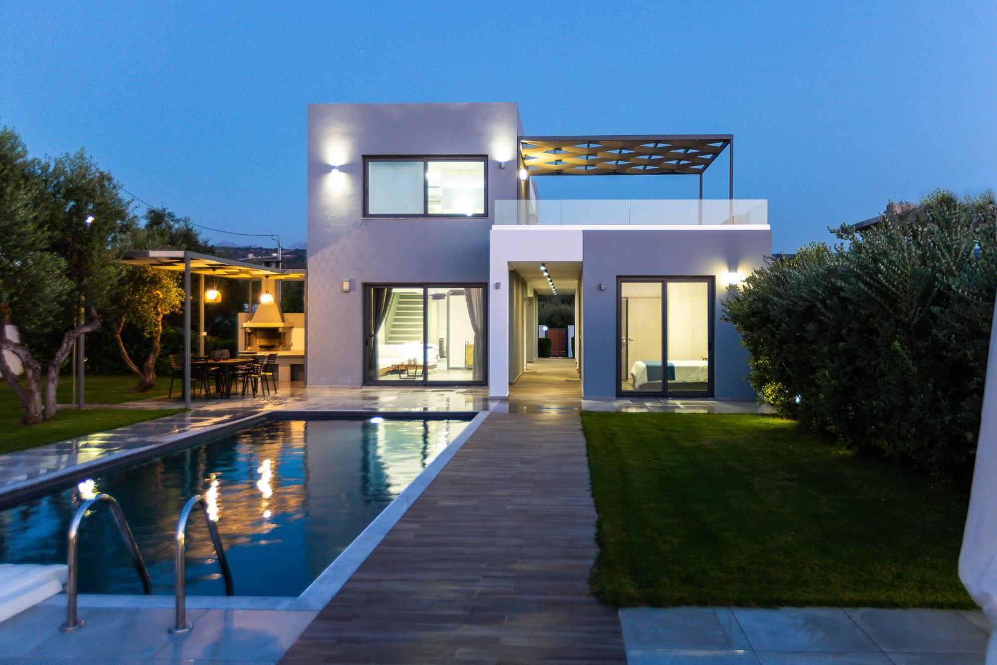 Vilana Exclusive Villas Skouloufia ภายนอก รูปภาพ